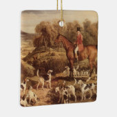 ラルフ・ラムトンと彼のハウンズby James Ward セラミックオーナメント (右)