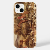 ラルフ・ラムトンと彼のハウンズby James Ward Case-Mate iPhoneケース (裏面)