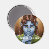 ラルフ・ル・マギシャン – マカロン マグネット (正面/裏面)