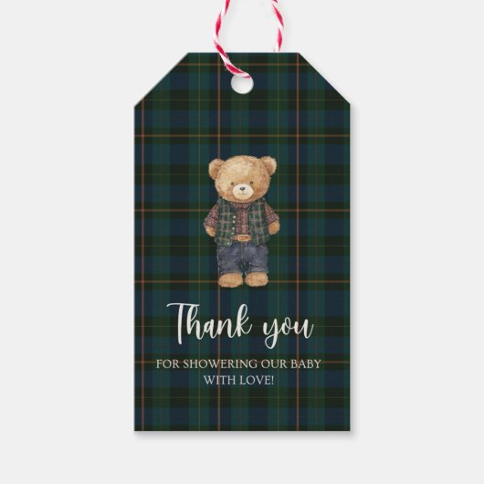 ラルフ・ローレンインスパイア・ベビーシャワー ギフトタグ (正面)