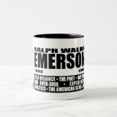 ラルフ・ワルド・エマーソンMug1 ツートーンマグカップ (中央)