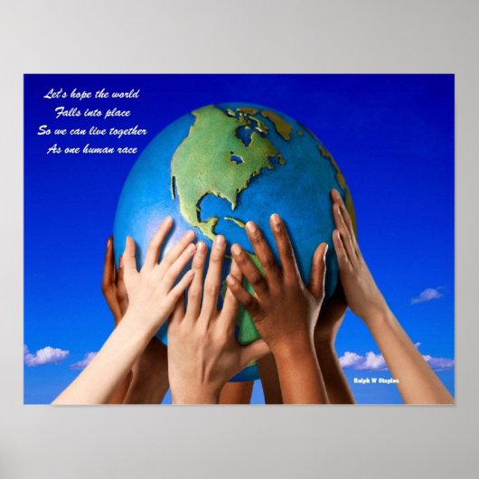 ラルフWステープルの見積り ポスター (正面)