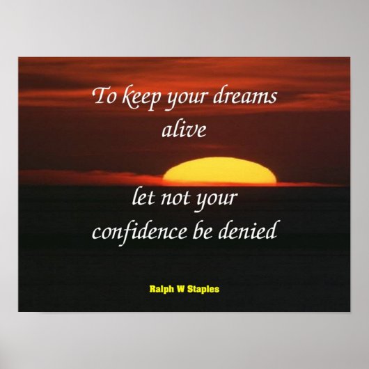 ラルフWステープル哲学 ポスター (正面)