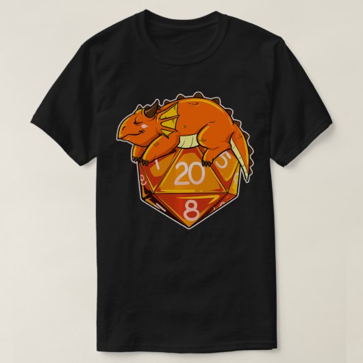 ラルプチュビー転がドラゴンダン遊ゲオン Tシャツ (デザイン正面)