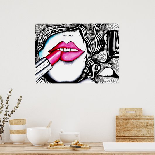 ラルージュ ポスター (キッチン)