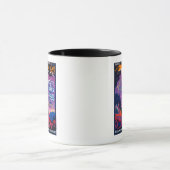 ラルートデアルプスヴィンテージポスターヨーロッパ マグカップ (中央)