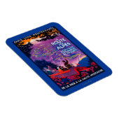 ラルートデアルプスヴィンテージポスターヨーロッパ マグネット (右側)