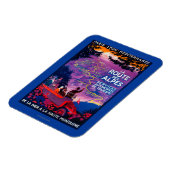 ラルートデアルプスヴィンテージポスターヨーロッパ マグネット (左側)