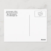 ラルーナアズールポストカード ポストカード (裏面)