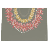 ラレイバイワンダーウィズアロハ ラージペーパーバッグ (正面)