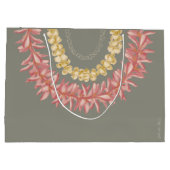 ラレイバイワンダーウィズアロハ ラージペーパーバッグ (裏面)