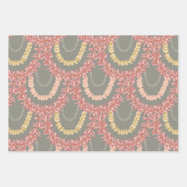 ラレイbyアロハとワンダリング ラッピングペーパーシート