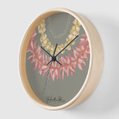 ラレイbyアロハとワンダリング 壁時計 (傾斜)