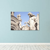 ラレコレタ墓地のアングル像 キャンバスプリント (インサイチュ (ウッドフロア))