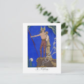 ラレトゥールファッションプレートバイジョージバービエ ポストカード (スタンド正面)