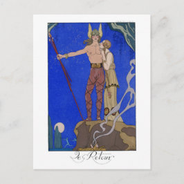 ラレトゥールファッションプレートバイジョージバービエ ポストカード