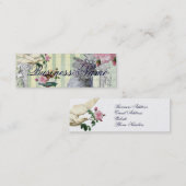 ラレトルダムール金ゴールド スキニー名刺 (正面/裏面)