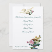 ラレトルダムール 招待状 (裏面)