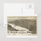 ラレドテキサス州1890年 ポストカード (正面/裏面)