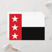 ラレド国旗(テキサス州) カード (正面/裏面インサイチュ)