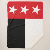 ラレド国旗(テキサス州) シェルパブランケット (正面)