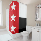 ラレド国旗(テキサス州) シャワーカーテン (インサイチュ)
