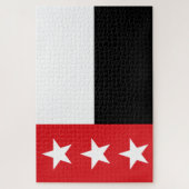 ラレド国旗(テキサス州) ジグソーパズル (縦)