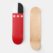 ラレド国旗(テキサス州) スケートボード (正面)