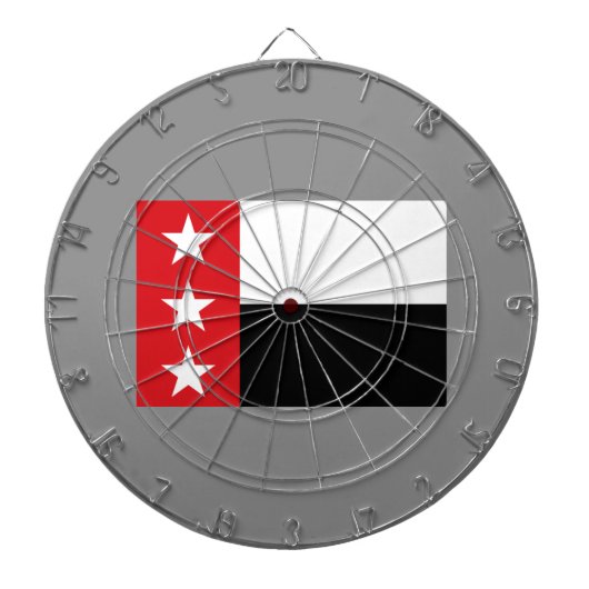 ラレド国旗(テキサス州) ダーツボード (正面)