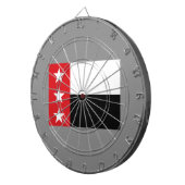 ラレド国旗(テキサス州) ダーツボード (正面右)