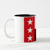 ラレド国旗(テキサス州) ツートーンマグカップ (左)