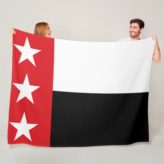 ラレド国旗(テキサス州) フリースブランケット (インサイチュ)