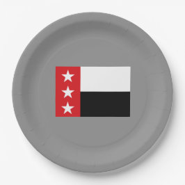 ラレド国旗(テキサス州) ペーパープレート