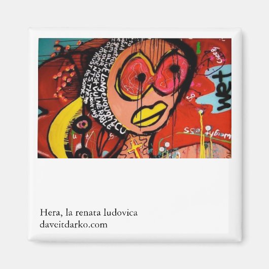 ラレナータ・ルドヴィカ・ヘラ マグネット (正面)