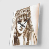 ラレーヌディヤ スクエア壁時計 (傾斜)