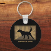 ラレ自然ウェリンセッター キーホルダー (正面)