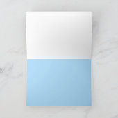 ラロシェアンアルデンヌビューベルギー誕生日 カード (内部)