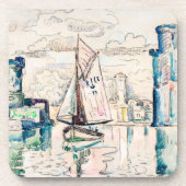 ラロシェル港への入口 コースター (正面)