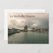 ラロシェル,フランスのはがき ポストカード (正面/裏面)