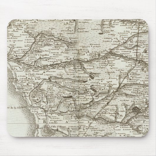 ラロチェスルヨンレサブルズドロンヌ マウスパッド (正面)