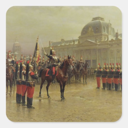 ラロチェトゥロン大佐 スクエアシール (正面)