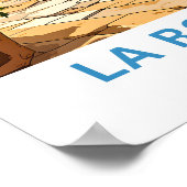 ラロマーナドミニカ共和国トラベルプリント ポスター (角)