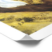 ラローグ1874年ピエール・アウグストルノアール ポスター (角)