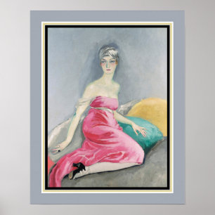 "ラローヴバラ" by Kees van Dongen c.1919 ポスター