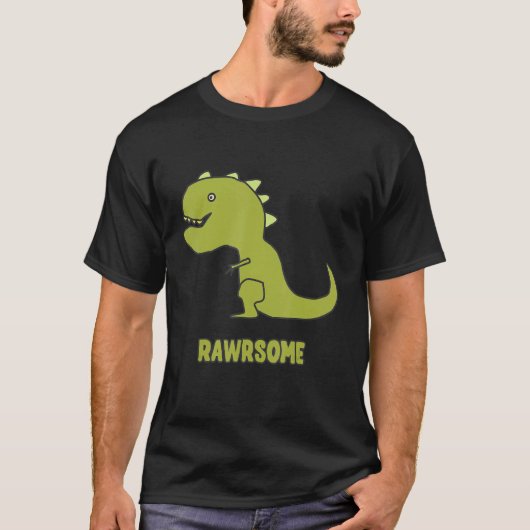 ラワル素晴らしソウルスT-レックス1 Tシャツ (正面)