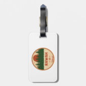 ラワワイルダネスコロラド ラゲッジタグ (裏面縦)