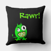 ラワーリトルグリーンデビル クッション (裏面)