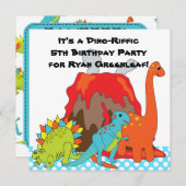 ラワーリョナゾルディノバースデーパーティ招待状 招待状 (正面/裏面)