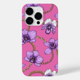 ランとチェーン、バイオレットとピンク Case-Mate iPhone 14 PROケース
