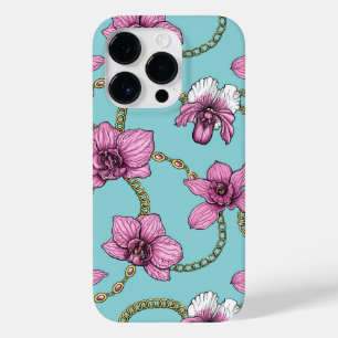 ランとチェーン、ピンクとブルー Case-Mate iPhone 14 PROケース